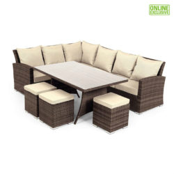 9-Seater Corner Dining Set